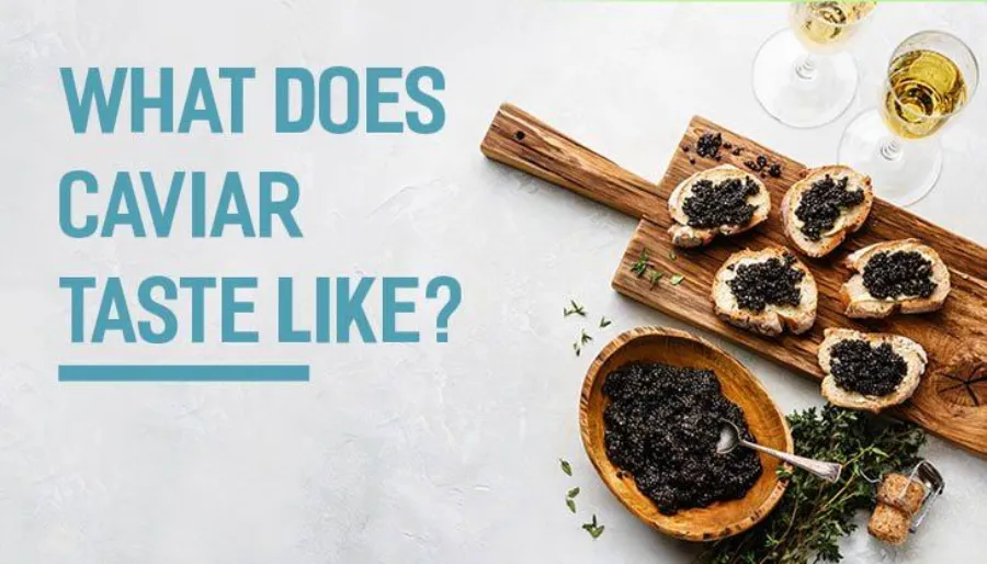 taste of caviar