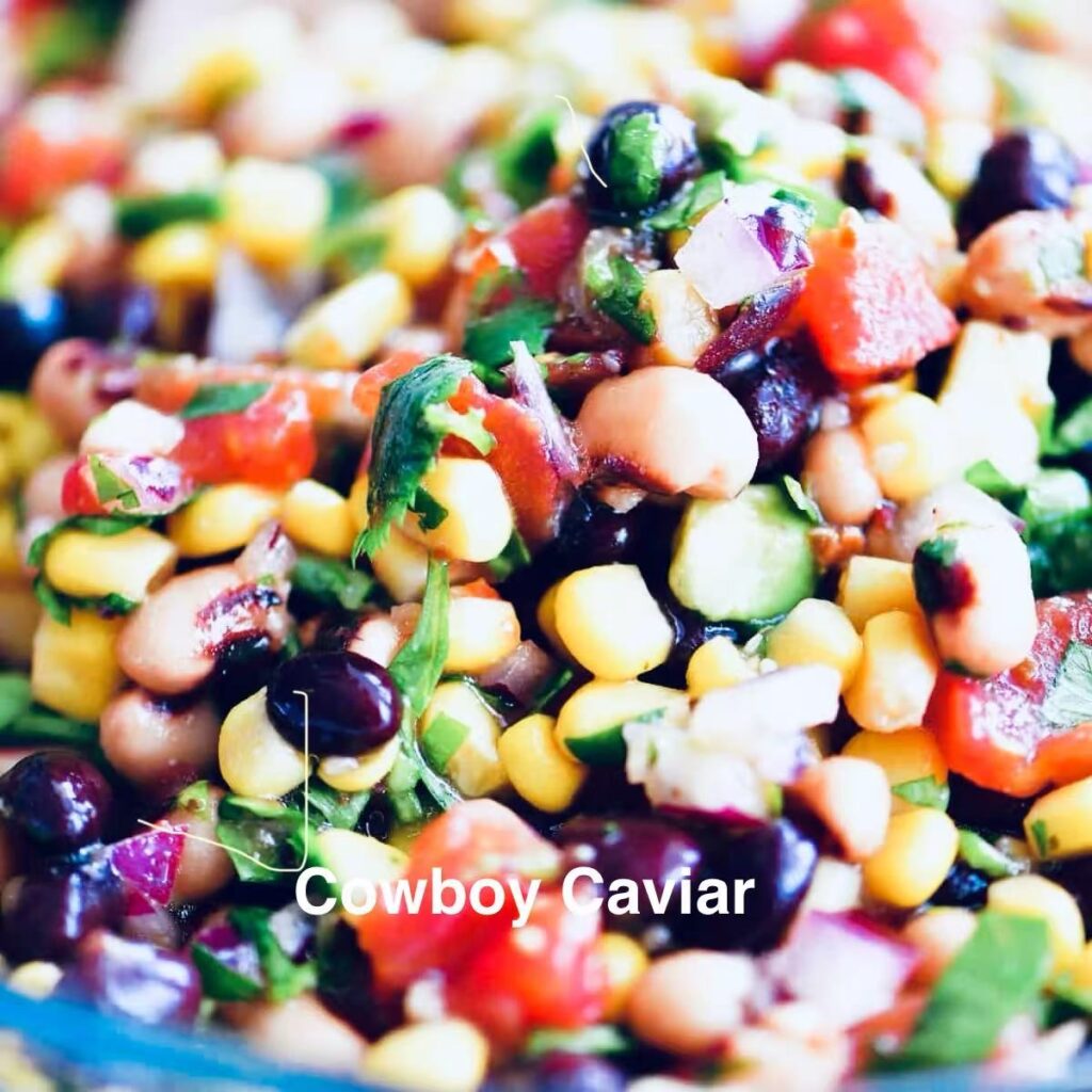 Colorful Cowboy Caviar Recipe, looks yumm
