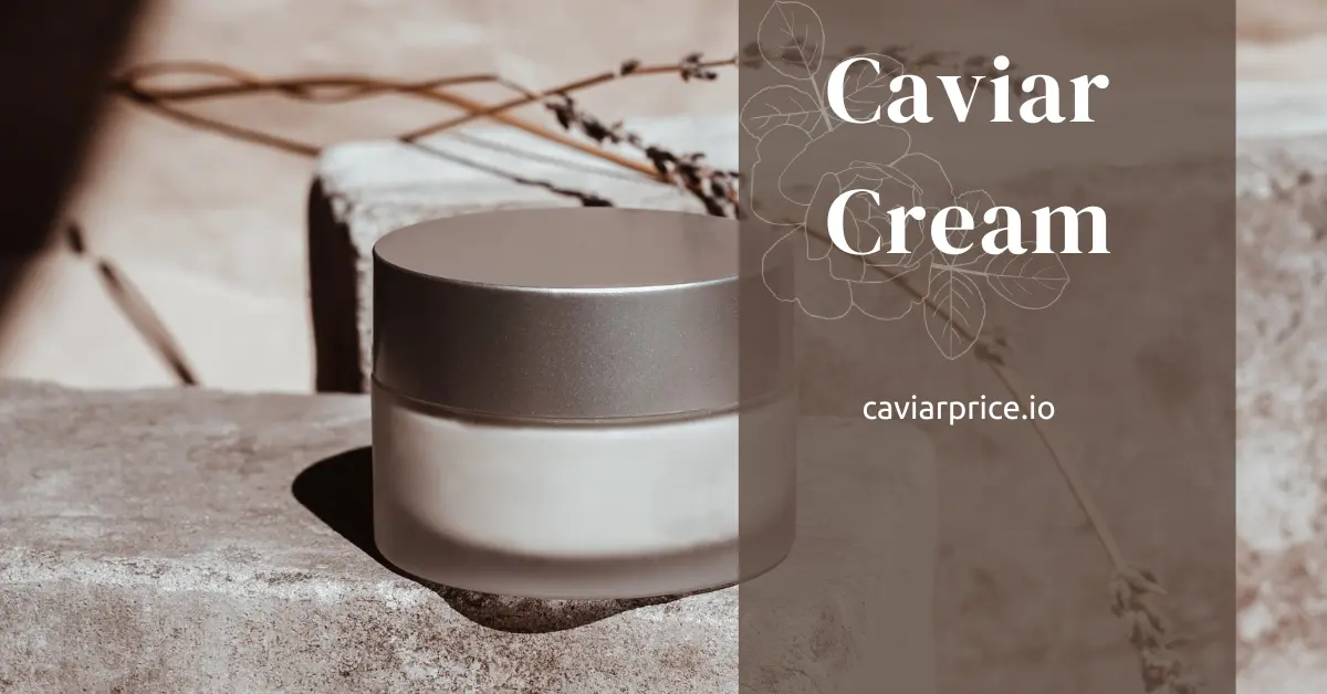 caviar cream luxury skin care